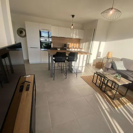 Apartment 3p Neuf Avec Clim, Terrasse Et Parking Prive - Grau D'agde - Fr-1-423-289